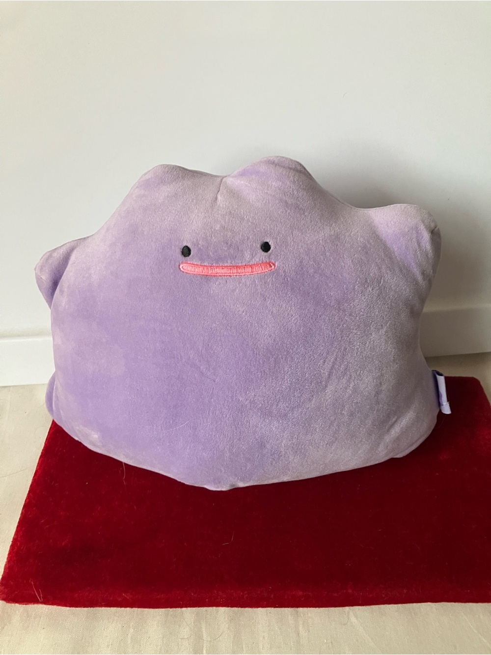 Pokémon Purple Ditto Approx 13” Nintendo Licensed Stuffed Toy Plush.